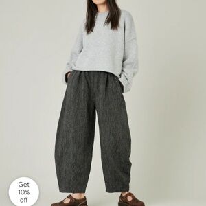 Beyond Nine linen trousers